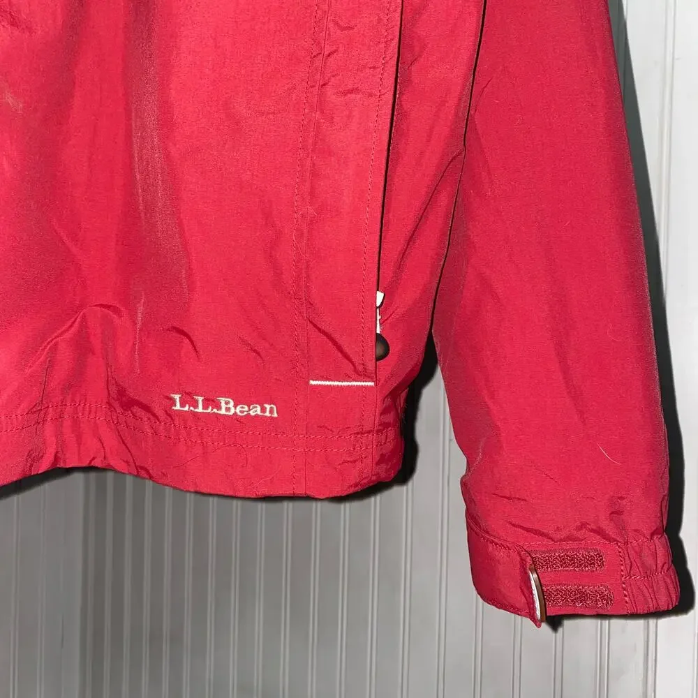 Vintage L.L. Bean Men'x XL Red Utility‎ Outerwear Jacket
